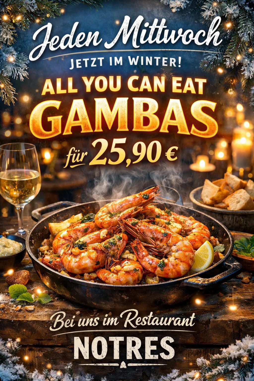All You Can Eat Gambas